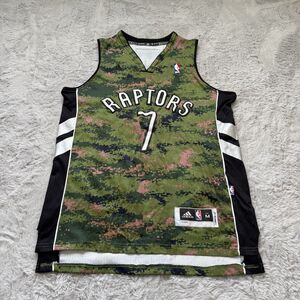 ADIDAS CAMO TORONTO RAPTORS 2011/12 BASKETBALL JERSEY LOWRY #7 SZ MEDIUM NBA